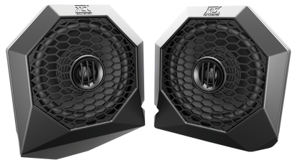 Polaris Rzr Bluetooth Enabled Four Speaker, Dual Amplifier, And Single Subwoofer Audio System