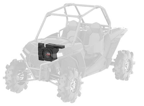 Polaris Rzr Bluetooth Enabled Four Speaker, Dual Amplifier, And Single Subwoofer Audio System