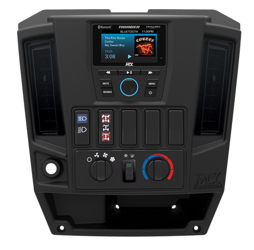 Mudrngrdk Dash Kit For Awmc3 Media Controller In Select Polaris Ranger Side-by-sides