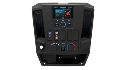 Four Speaker, Dual Amplifier, And Single Subwoofer Polaris Ranger Audio System