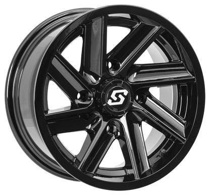 Chopper Wheel Gloss Black Machined / Gloss Black