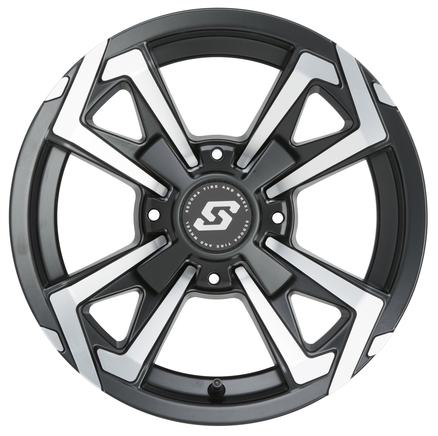 Riot Wheel Satin Black Machined