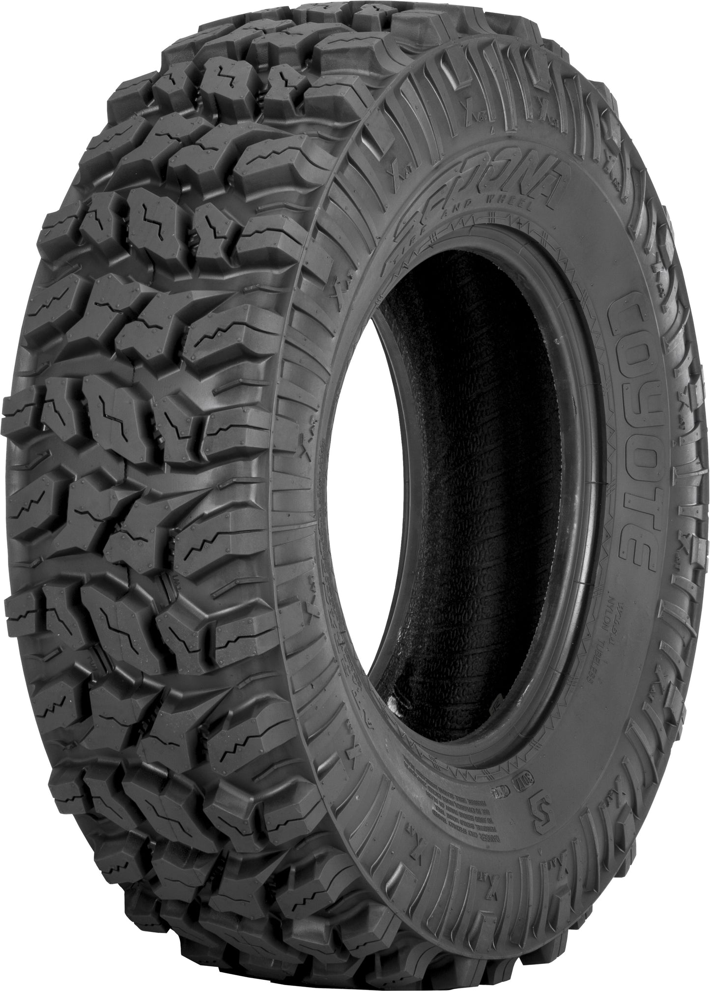 Coyote Tire PR-6 PSI-7 Bias/Radial Construction